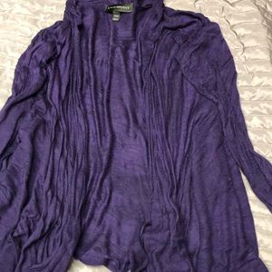 Purple Lane Bryant cardigan size 18/20